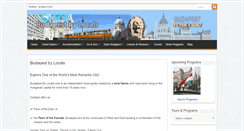 Desktop Screenshot of budapestbylocals.com